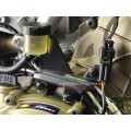 Carbonvani - Ducati Panigale V4 / S / R / Speciale (18-21 and Some Streetfighter with Clear or Dry Clutch Carbon Fiber Rear Reservoir Mount up to 2022)